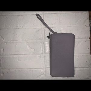 Lululemon grey wristlet